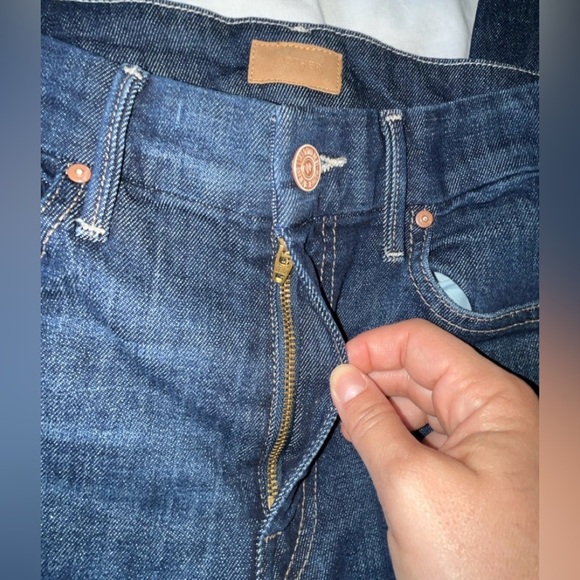 MOTHER High-Waisted “The Looker” Medium Wash Skinny Jeans SIZE 24 - Picture 10 of 13